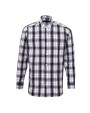 Hemden PREMIER Ginmill Check Mens Long Sleeve Cotton Shirt voor bedrukking &amp; borduring