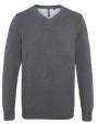 ASQUITH & FOX Men´s Cotton Blend V Neck Sweater Pullovers personalisierbar