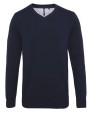 ASQUITH & FOX Men´s Cotton Blend V Neck Sweater Pullovers personalisierbar