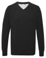 ASQUITH & FOX Men´s Cotton Blend V Neck Sweater Pullovers personalisierbar