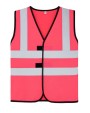 Fluo vestjes KORNTEX Childrens Safety Vest Esbjerg - 4 Reflective Stripes voor bedrukking &amp; borduring