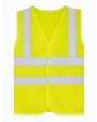 Fluo vestjes KORNTEX Childrens Safety Vest Esbjerg - 4 Reflective Stripes voor bedrukking &amp; borduring