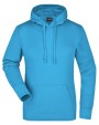 Tassen & Zakken JAMES & NICHOLSON Ladies` Hooded Sweat voor bedrukking &amp; borduring