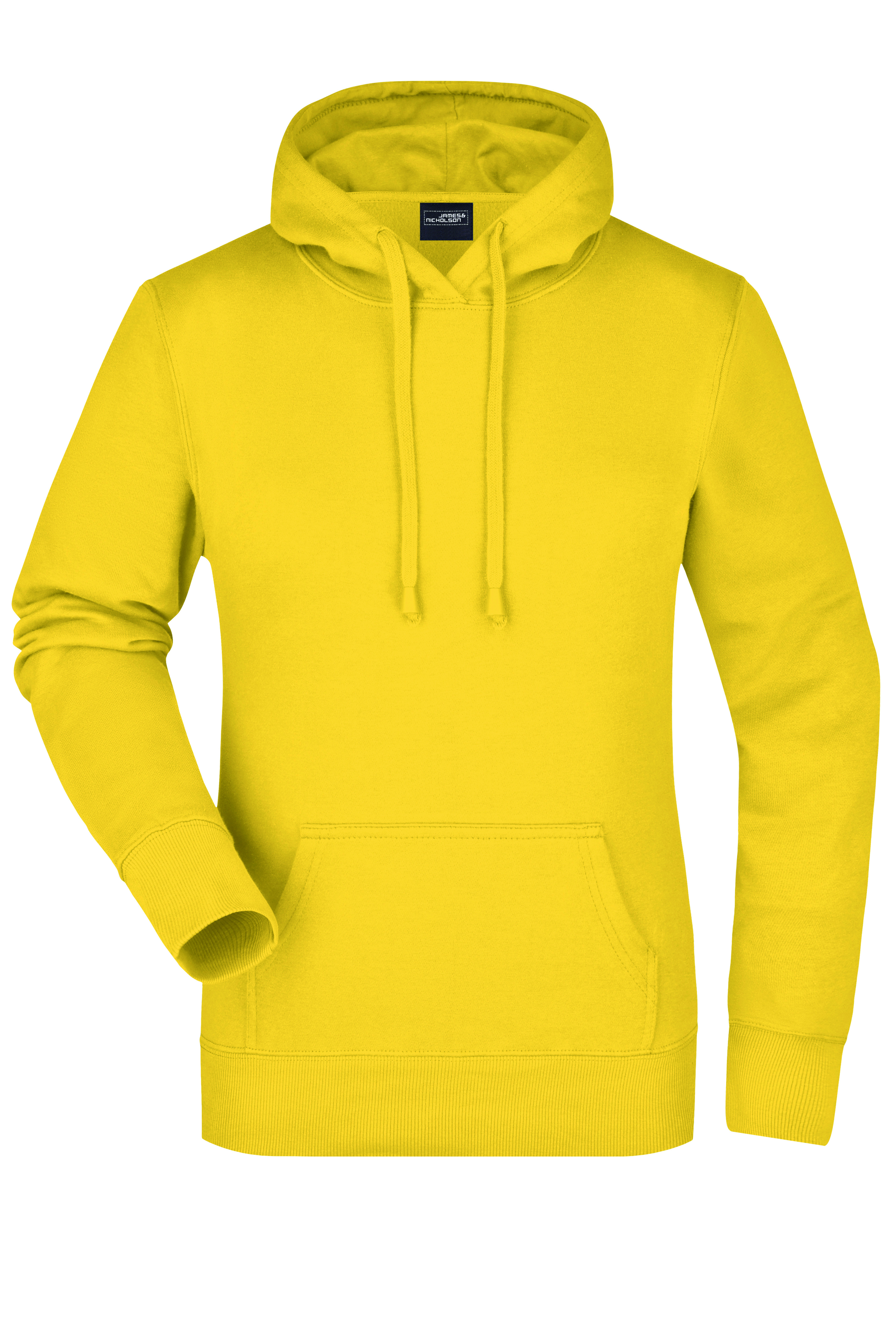 Tassen & Zakken JAMES & NICHOLSON Ladies` Hooded Sweat voor bedrukking &amp; borduring