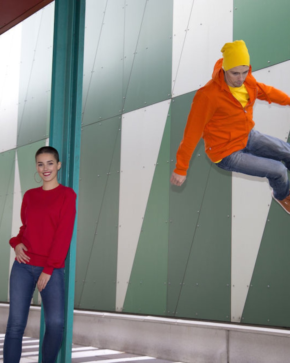 Sweaters & hoodies COTTOVER SWEATER CREW NECK UNISEX - GOTS GECERTIFICEERD voor bedrukking &amp; borduring