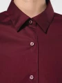 Chemises à personnaliser KARIBAN Chemise coton / élasthanne manches longues femme 