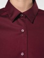 Chemises à personnaliser KARIBAN Chemise coton / élasthanne manches longues femme 