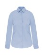 Chemises personnalisable KARIBAN Chemise coton / élasthanne manches longues femme