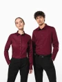 Chemises à personnaliser KARIBAN Chemise coton / élasthanne manches longues femme 