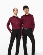Hemden KARIBAN Dames stretch blouse lange mouwen voor bedrukking &amp; borduring
