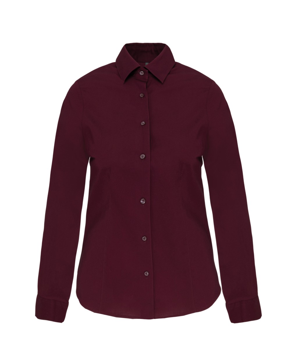 Chemises personnalisable KARIBAN Chemise coton / élasthanne manches longues femme