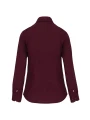 KARIBAN Chemise coton / élasthanne manches longues femme /api/colors/3f4410b9-f80f-412a-9aa8-9260cc84003d personnalisable
