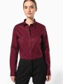Chemises à personnaliser KARIBAN Chemise coton / élasthanne manches longues femme 