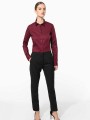 Chemises à personnaliser KARIBAN Chemise coton / élasthanne manches longues femme 