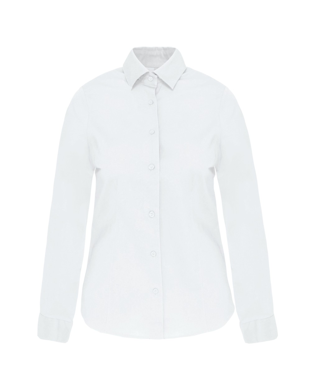 Chemises personnalisable KARIBAN Chemise coton / élasthanne manches longues femme