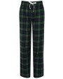 Broeken SKINNIFIT Women's tartan lounge broek voor bedrukking &amp; borduring
