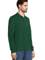 Polos à personnaliser SOL'S Unisex Long Sleeve Polycotton Polo Shirt 