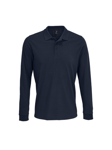 SOL'S Unisex Long Sleeve Polycotton Polo Shirt /api/colors/dac7f052-16c9-4080-ba5c-aefc702fb74b personnalisable