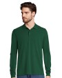 Polos personnalisable SOL'S Unisex Long Sleeve Polycotton Polo Shirt