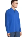 Polos à personnaliser SOL'S Unisex Long Sleeve Polycotton Polo Shirt 