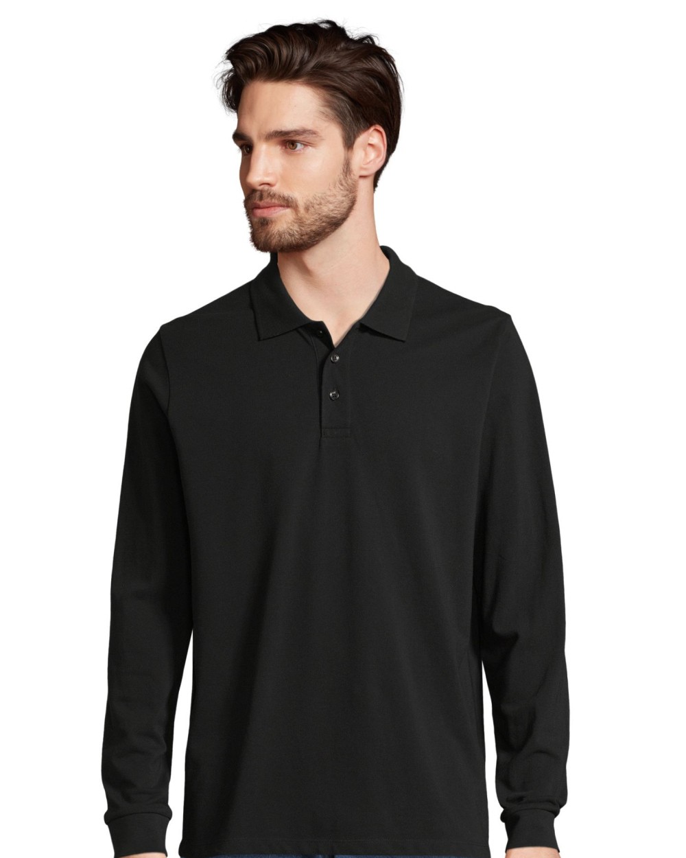 Polo's SOL'S Unisex Long Sleeve Polycotton Polo Shirt voor bedrukking &amp; borduring