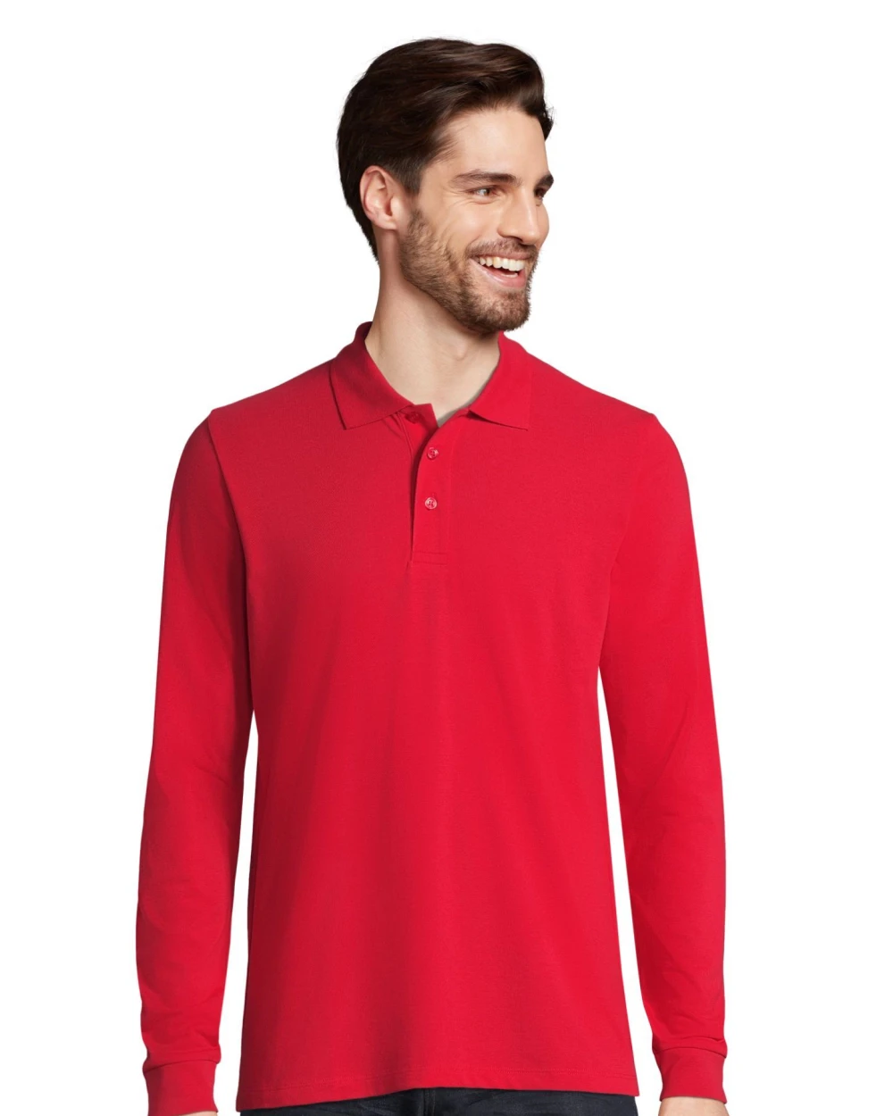 Polos personnalisable SOL'S Unisex Long Sleeve Polycotton Polo Shirt