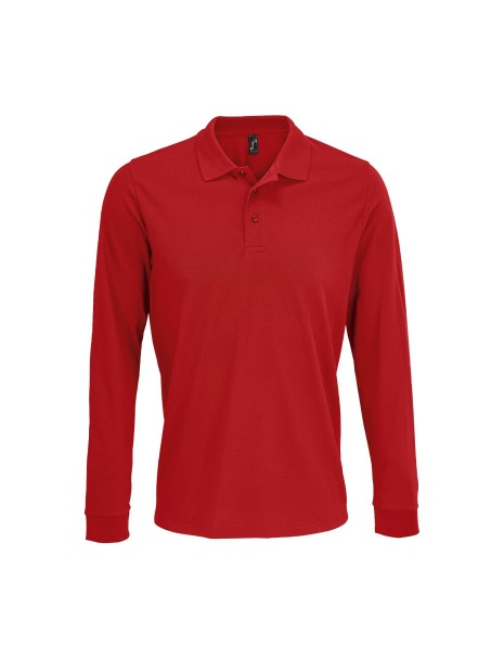 SOL'S Unisex Long Sleeve Polycotton Polo Shirt /api/colors/c953313a-9c9d-493b-934e-ddcf8fada2ae personnalisable