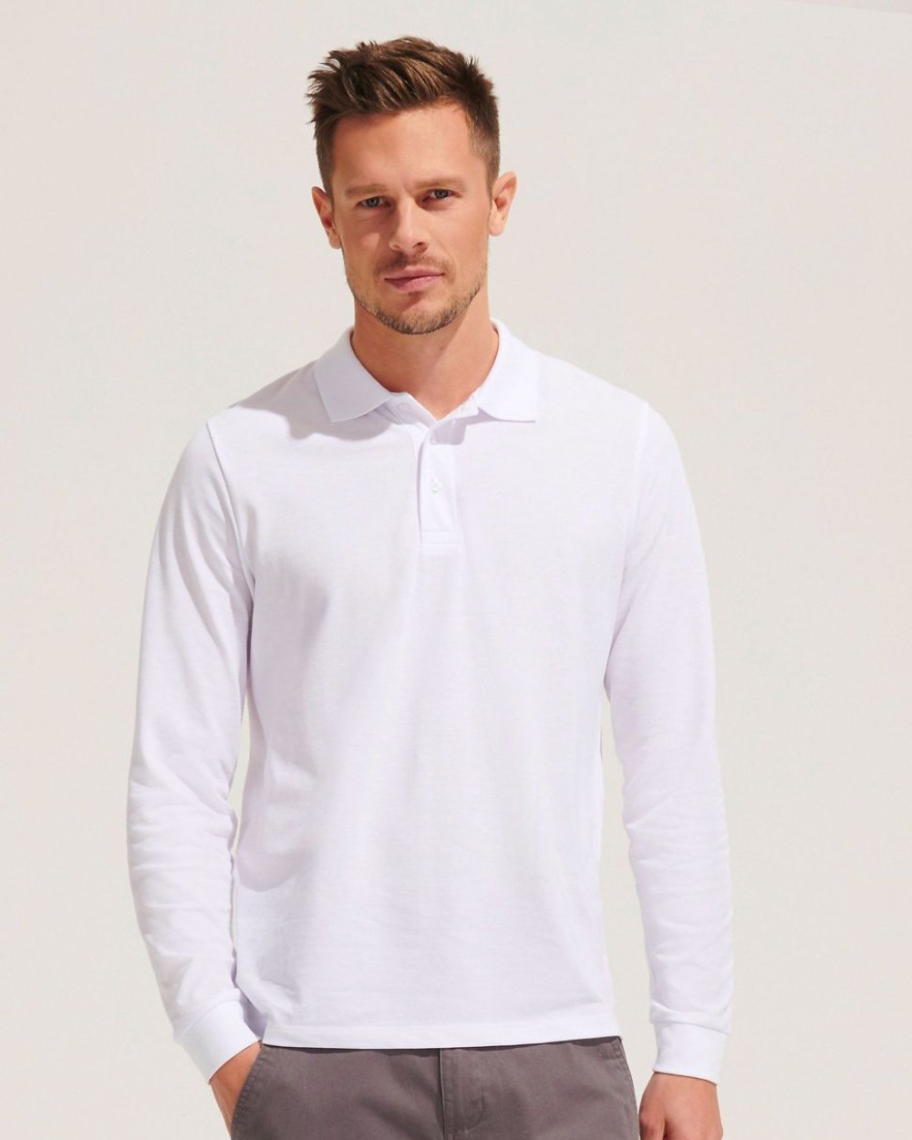 Polos personnalisable SOL'S Unisex Long Sleeve Polycotton Polo Shirt