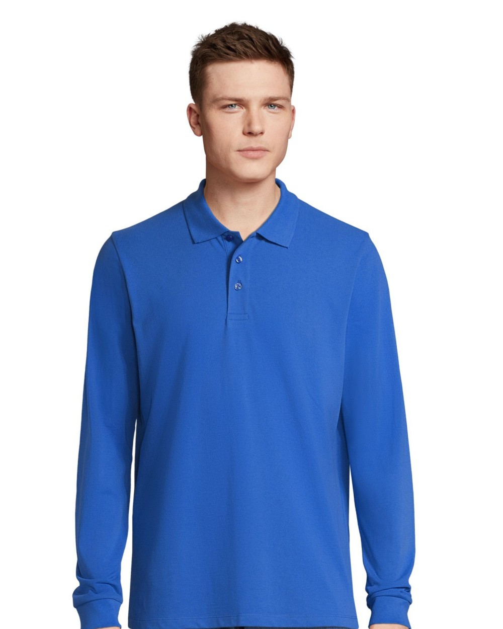 Polos personnalisable SOL'S Unisex Long Sleeve Polycotton Polo Shirt