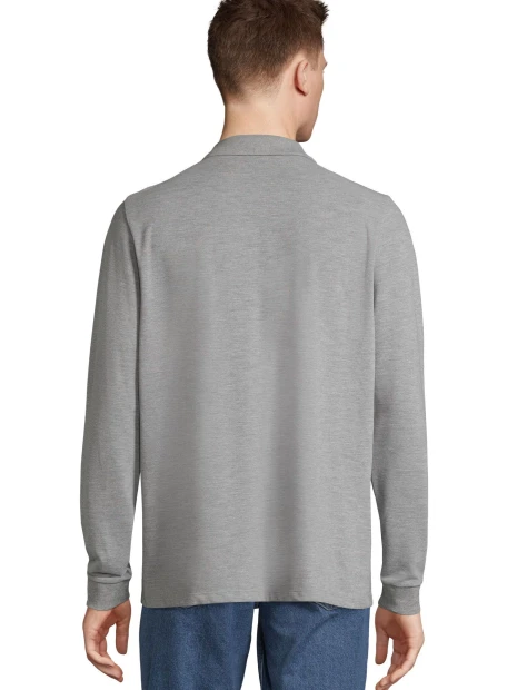 Polos à personnaliser SOL'S Unisex Long Sleeve Polycotton Polo Shirt /api/colors/affde0b2-3f9e-462b-8bbe-959997fedc42
