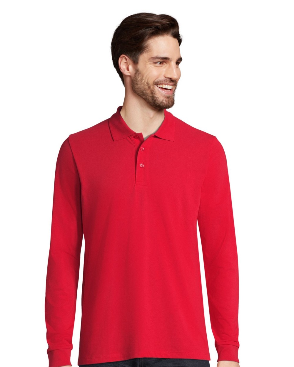 Polos personnalisable SOL'S Unisex Long Sleeve Polycotton Polo Shirt
