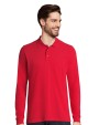 Polos personnalisable SOL'S Unisex Long Sleeve Polycotton Polo Shirt