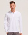Polo's SOL'S Unisex Long Sleeve Polycotton Polo Shirt voor bedrukking &amp; borduring