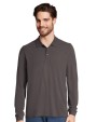 SOL'S Unisex Long Sleeve Polycotton Polo Shirt Poloshirts personalisierbar