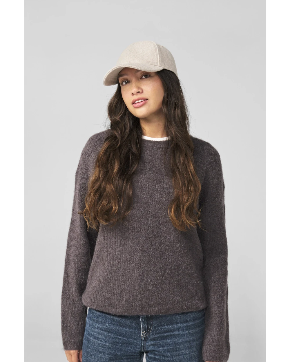 BEECHFIELD Wool Blend Cap Kappen personalisierbar