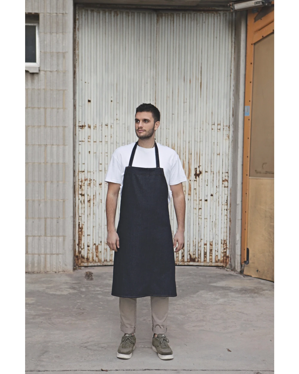 Schorten LINK KITCHENWEAR Jeans Barbecue Apron voor bedrukking &amp; borduring