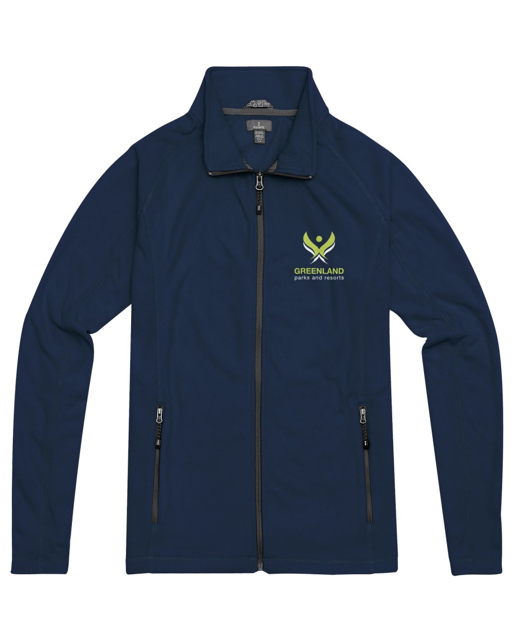 Laines polaires personnalisable ELEVATE Veste micro-polaire full Zip homme Rixford