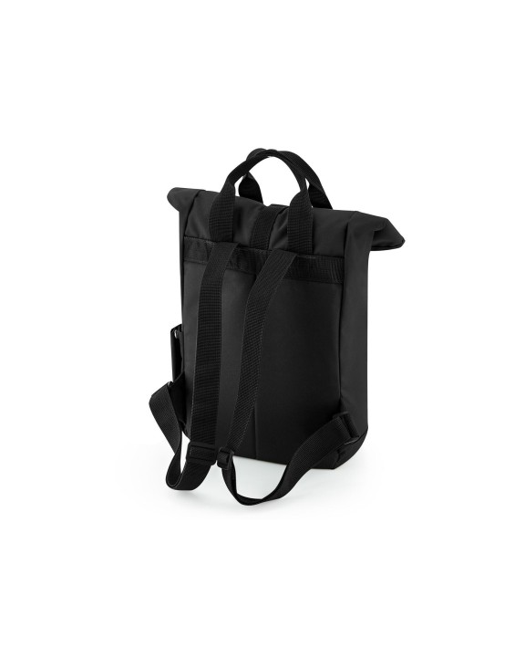 Sacs & Bagagerie personnalisable BAG BASE RECYCLED MINI TWIN HANDLE ROLL-TOP LAPTOP BACKPACK