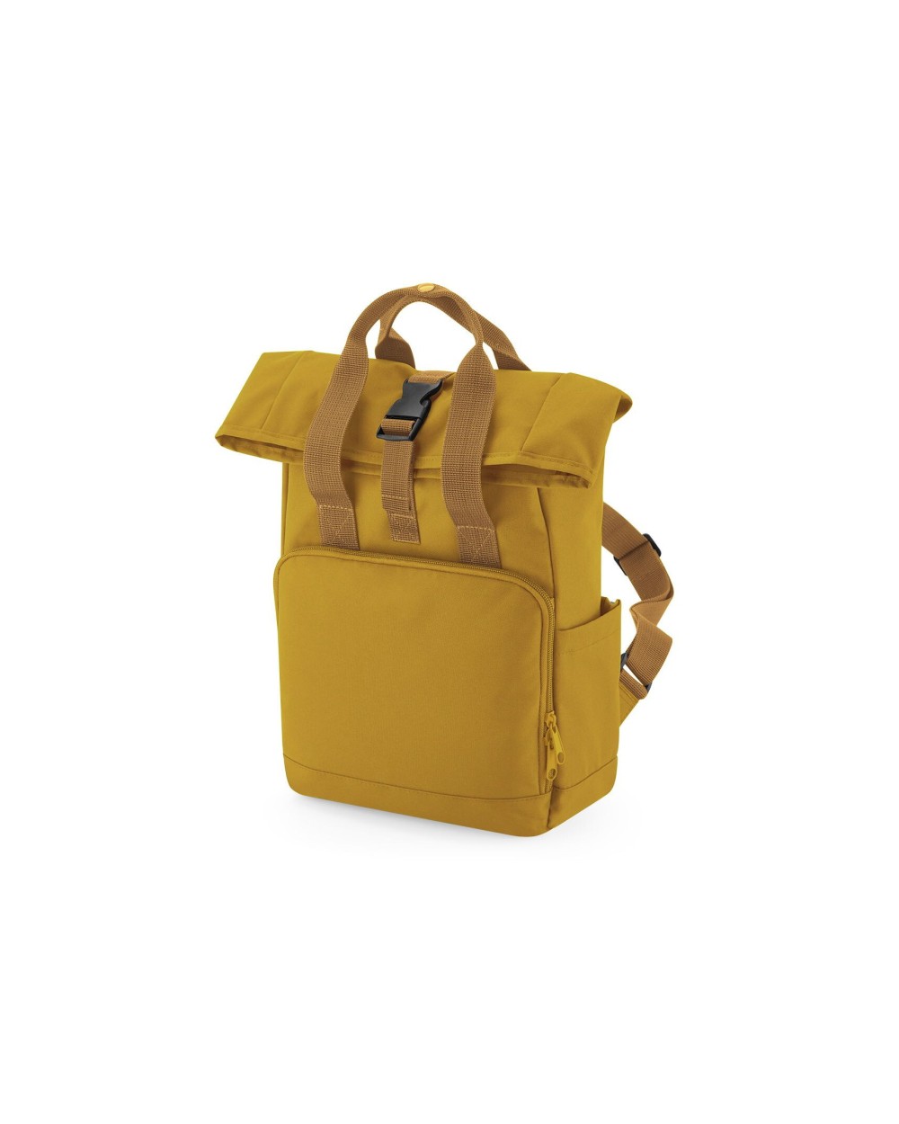 BAG BASE RECYCLED MINI TWIN HANDLE ROLL-TOP LAPTOP BACKPACK Taschen personalisierbar