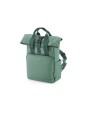 BAG BASE RECYCLED MINI TWIN HANDLE ROLL-TOP LAPTOP BACKPACK Taschen personalisierbar