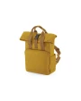Tassen & Zakken BAG BASE RECYCLED MINI TWIN HANDLE ROLL-TOP LAPTOP BACKPACK voor bedrukking &amp; borduring