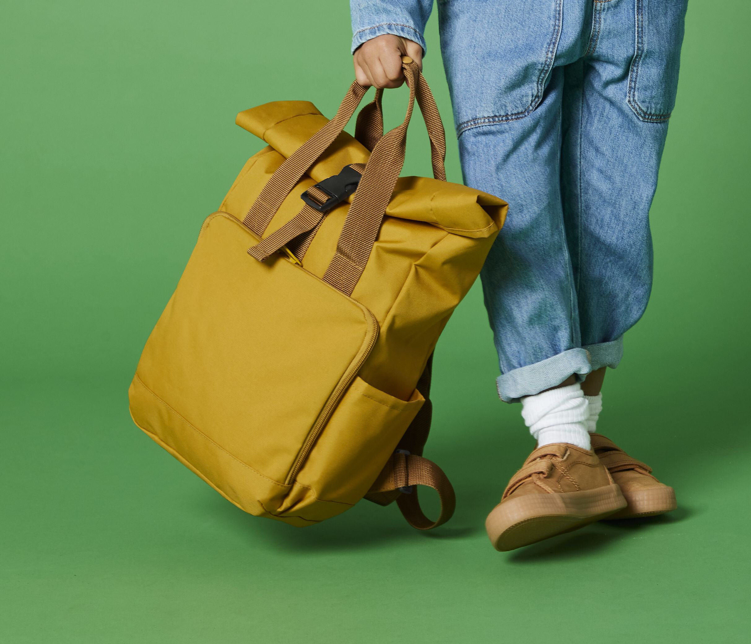 Sacs & Bagagerie personnalisable BAG BASE RECYCLED MINI TWIN HANDLE ROLL-TOP LAPTOP BACKPACK