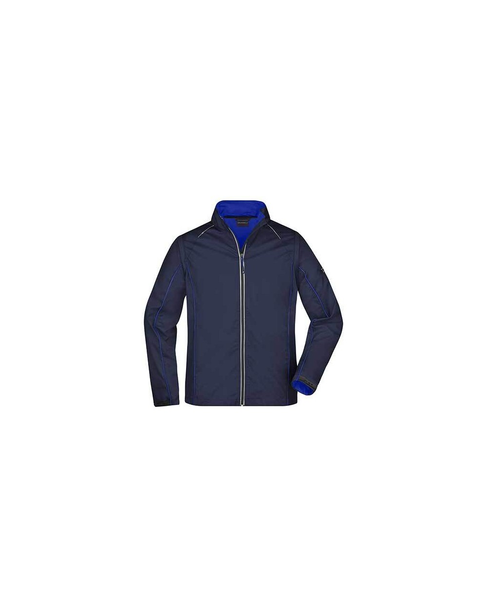 Softshells JAMES & NICHOLSON Men`s Zip-Off Softshell Jacket voor bedrukking &amp; borduring