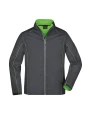 Softshells personnalisable JAMES & NICHOLSON Men`s Zip-Off Softshell Jacket