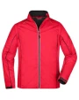Softshells personnalisable JAMES & NICHOLSON Men`s Zip-Off Softshell Jacket