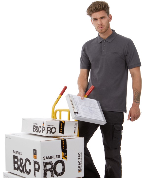 Polos personnalisable B&C PRO POLO ENERGY PRO