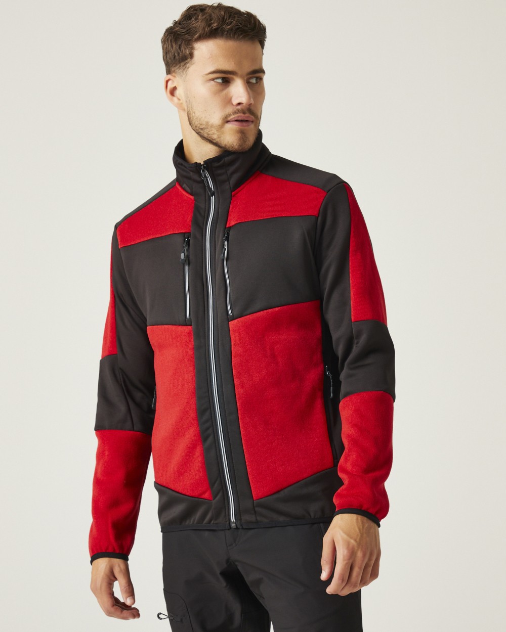 Laines polaires personnalisable REGATTA E-VOLVE KNIT EFFECT STRETCH MIDLAYER