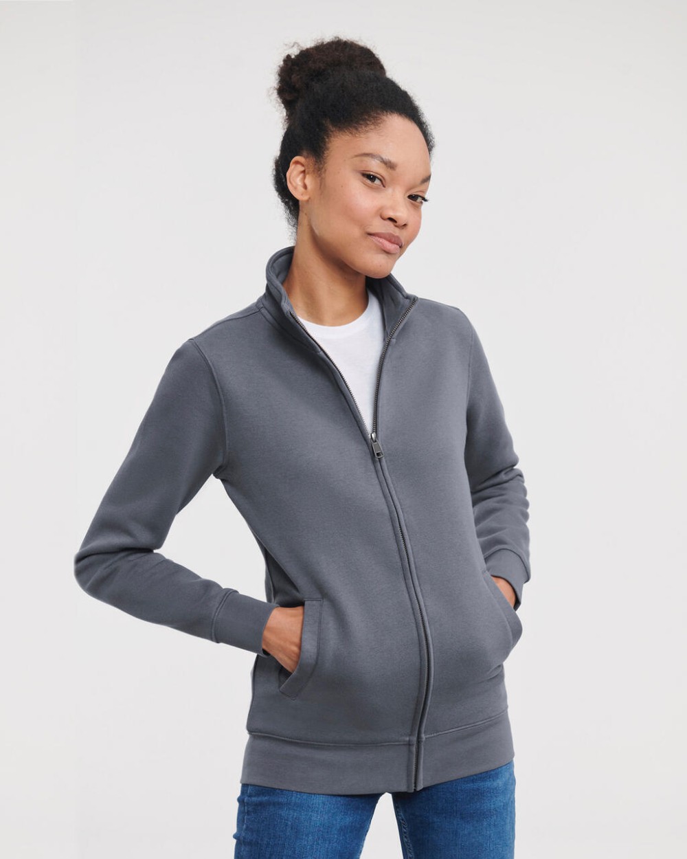 RUSSELL Ladies' Authentic Sweat Jacket Sweatshirts personalisierbar