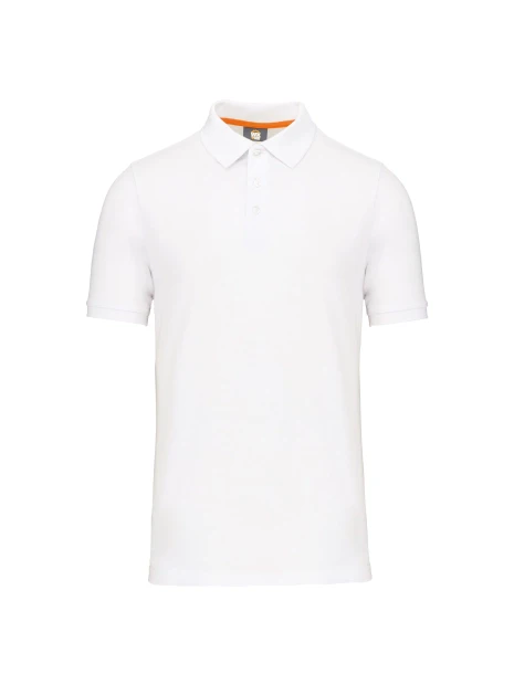 WK. DESIGNED TO WORK Polo écoresponsable homme /api/colors/7a92cd2d-10d2-40b4-928b-296bb7487506 personnalisable