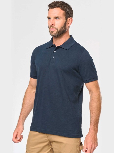 Polos à personnaliser WK. DESIGNED TO WORK Polo écoresponsable homme 